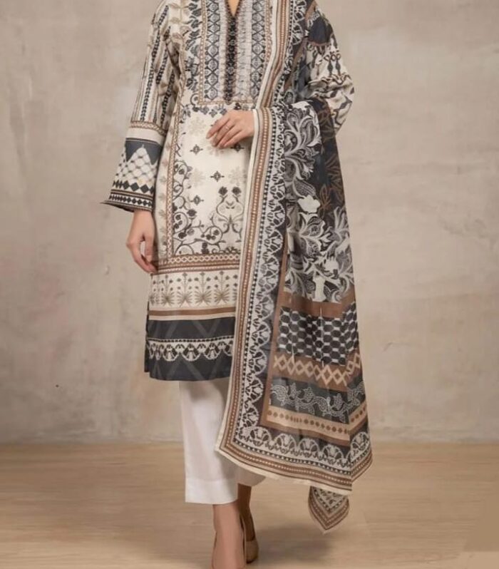 Sik Trend – Olive Noor Ladies Suit